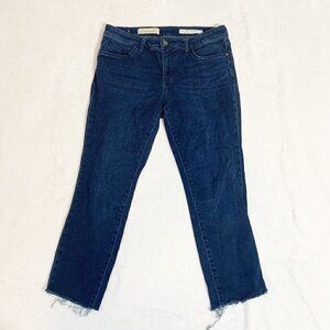Pilcro and the Letterpress Stet raw hem‎ skinny stretch denim jeans - Size 30
